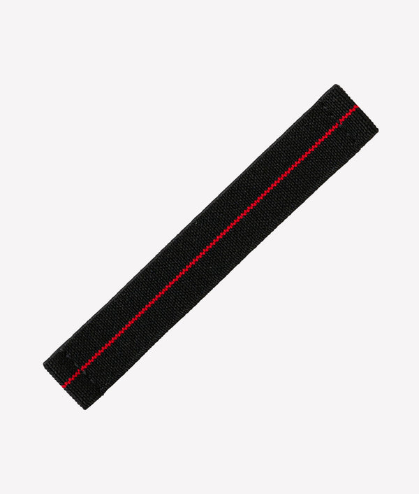 Bracelet Elastic Loop Noir/Rouge