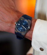 Bracelet Silicone Bleu Marine pour Tissot PRX