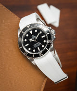 Bracelet Caoutchouc CTS Blanc pour Rolex Submariner 41mm