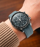 Bracelet Caoutchouc CTS Gris pour Omega Speedmaster