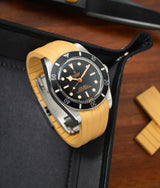 Bracelet Caoutchouc CTS Jaune d'Or pour Tudor BB54