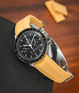 Bracelet Caoutchouc CTS Jaune pour Omega Speedmaster