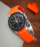 Bracelet Caoutchouc CTS Orange pour Omega Speedmaster