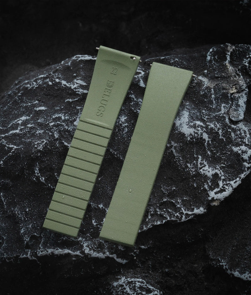 Bracelet Caoutchouc CTS Vert Olive