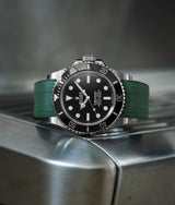 Bracelet Caoutchouc CTS Vert Olive pour Rolex Submariner 41mm