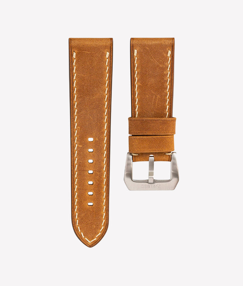 Bracelet Crazy Horse Tan Chunky pour Panerai