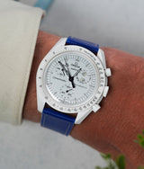 Bracelet en Cuir Candy Blue