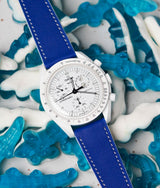 Bracelet en Cuir Candy Blue