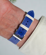 Bracelet en Cuir Candy Blue