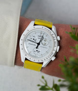 Bracelet en Cuir Candy Yellow