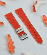 Bracelet en Cuir Candy Orange