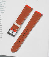 Bracelet en Cuir Candy Orange