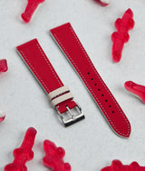 Bracelet en Cuir Candy Red