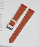 Bracelet en Cuir Candy Red