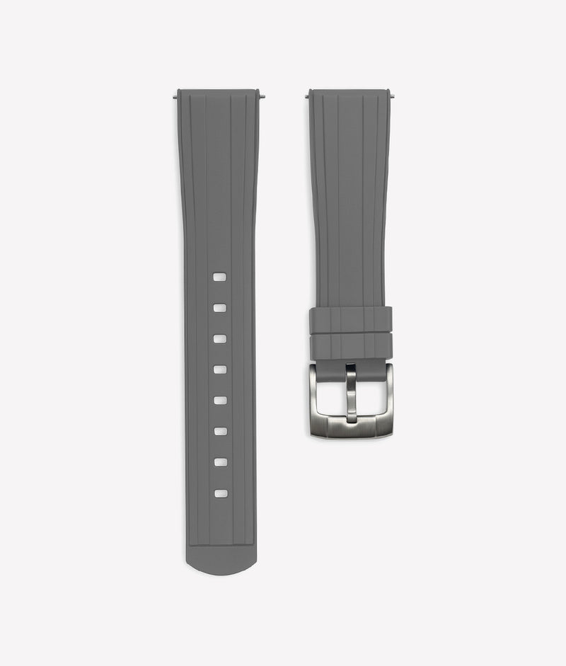 Bracelet Caoutchouc Universel Premium Gris