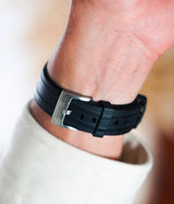 Bracelet Caoutchouc Universel Premium Noir