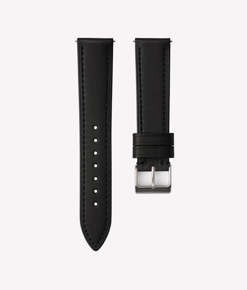 Bracelet Cuir Crazy Horse Noir