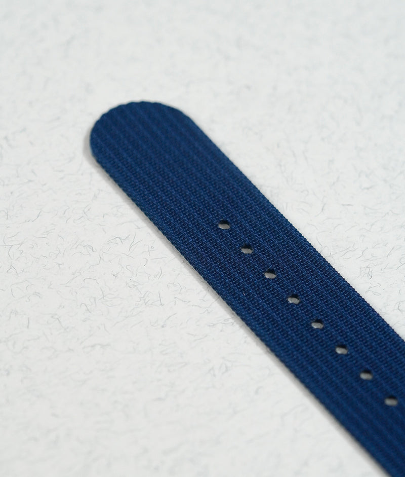Bracelet NATO Balistique Bleu Pointe