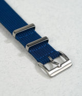 Bracelet NATO Balistique Bleu Boucle 