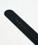 Bracelet NATO Balistique Noir Pointe