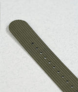 Bracelet NATO Balistique Vert Kaki Vert Pointe