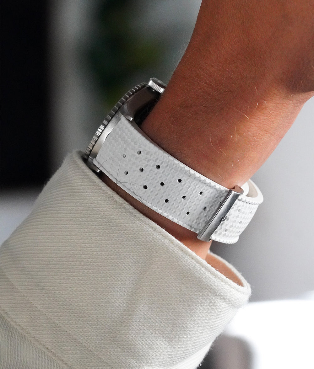 Bracelet Tropic 19mm Gris Argent Original - Occasion, Couleur Gris Uniforme, Pour Homme