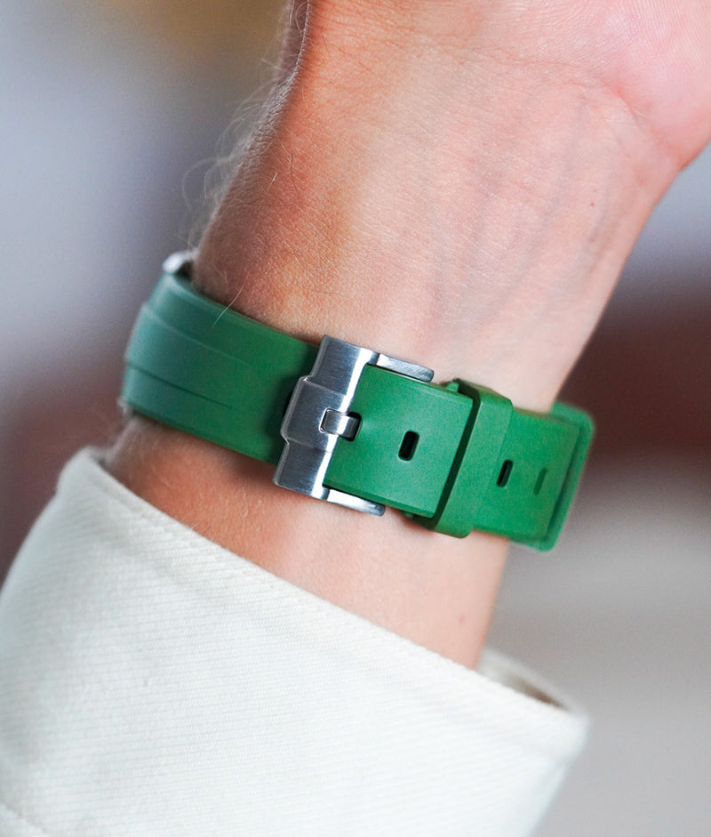 Bracelet Caoutchouc FKM CurveFit Vert