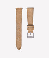 Bracelet Cuir Nubuck Beige