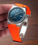 Bracelet Caoutchouc CTS Orange pour Tissot PRX