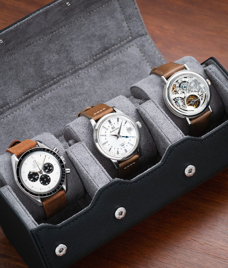 Étui à Montres Prism Trio Black/Grey