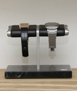 Watch Stand 2.0 Double Black & Silver
