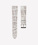 Bracelet Alligator Signature Blanc Mat