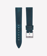 Bracelet Cuir Crazy Horse Bleu