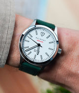 Bracelet Cuir Crazy Horse Vert