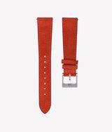 Bracelet Cuir Nubuck Orange