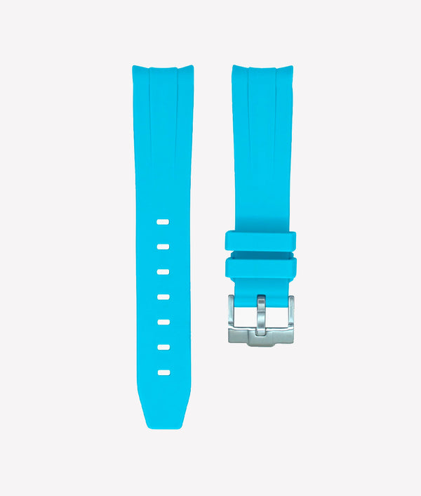 Bracelet Silicone Bleu Ciel pour MoonSwatch