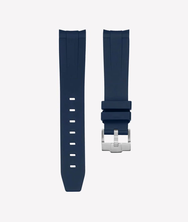 Bracelet Silicone Bleu Marine pour MoonSwatch