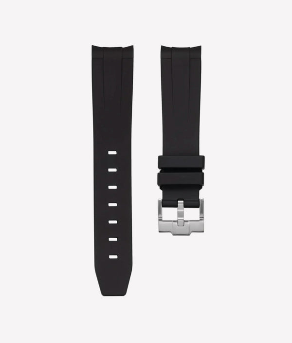 Bracelet Silicone Noir pour MoonSwatch
