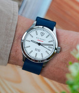 Bracelet NATO en Caoutchouc FKM Bleu