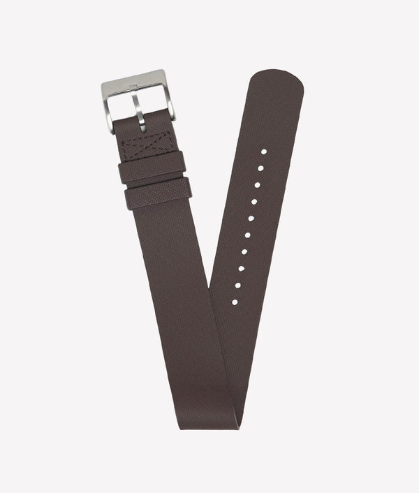 Bracelet NATO en Caoutchouc FKM Marron