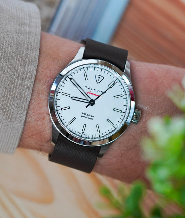 Bracelet NATO en Caoutchouc FKM Marron