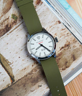 Bracelet NATO en Caoutchouc FKM Vert