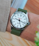 Bracelet NATO en Caoutchouc FKM Vert