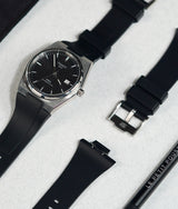 Bracelet Silicone Noir pour Tissot PRX