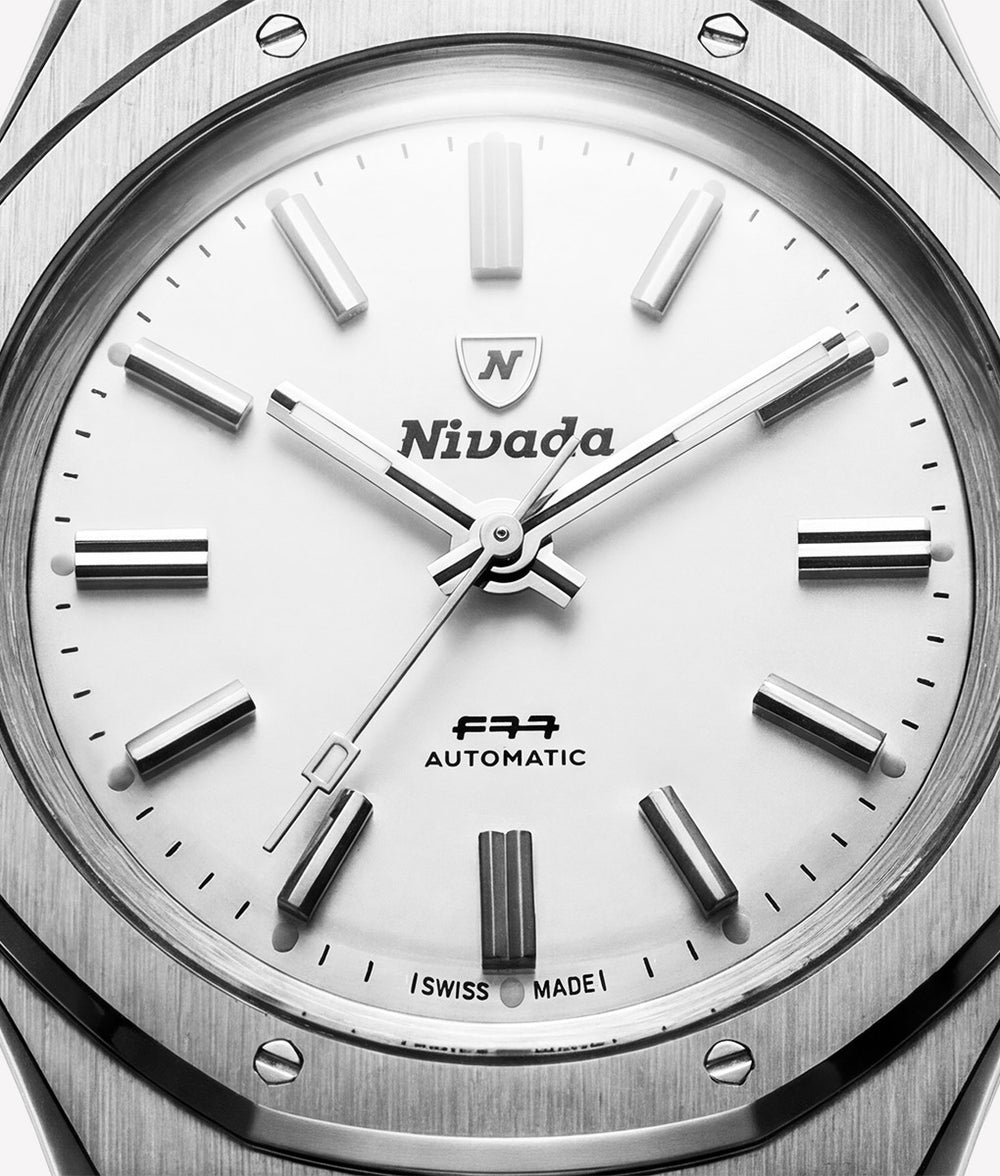 Nivada Grenchen F77 Polar White MK1 (Limited Edition) - LE PETIT